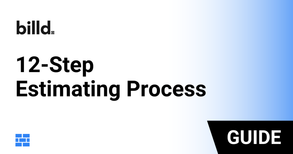12-Step Estimating Process